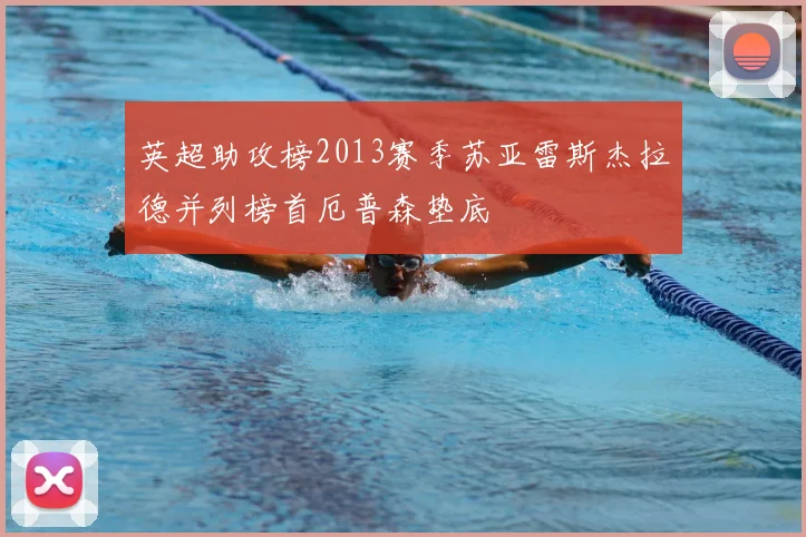 英超助攻榜2013赛季苏亚雷斯杰拉德并列榜首厄普森垫底